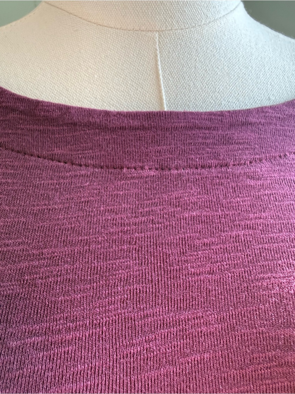 J. Jill Pima Cotton Slub Elbow Sleeve Boatneck Tee Small Fits like a Medium Soft - Picture 9 of 12